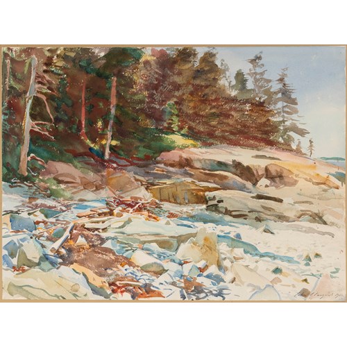 Ryefield Beach, Ironbound Island, Maine